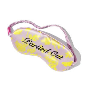 Refreshments Partied  out satin sleep mask